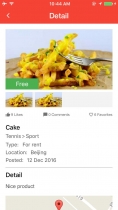 Social Commerce Marketplace - iOS App Template Screenshot 1