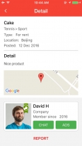 Social Commerce Marketplace - iOS App Template Screenshot 2
