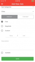 Social Commerce Marketplace - iOS App Template Screenshot 19