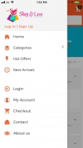 Ionic WooCommerce Mobile App Screenshot 5