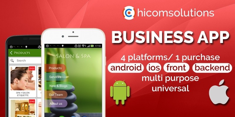 Business App - Android iOS App Templates