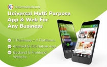 Business App - Android iOS App Templates Screenshot 1