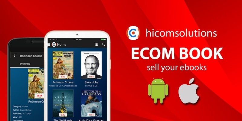 Ecom Book - Sell Ebooks Android Source Code