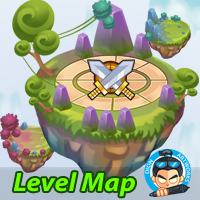 World Game Level Map Assets