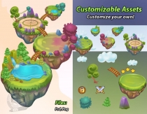 World Game Level Map Assets Screenshot 1