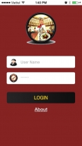 Waiter in Restaurant iOS App Source Code Screenshot 1