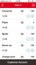Waiter in Restaurant iOS App Source Code Screenshot 6