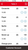 Waiter in Restaurant iOS App Source Code Screenshot 6