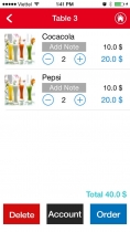 Waiter in Restaurant iOS App Source Code Screenshot 7