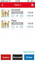 Waiter in Restaurant iOS App Source Code Screenshot 7