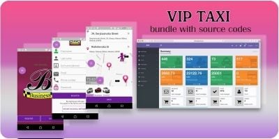 VIP Taxi - Android Source Code And Backend