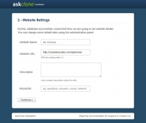AskClone - Anonymous Q&A Social Network Screenshot 3