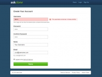 AskClone - Anonymous Q&A Social Network Screenshot 8