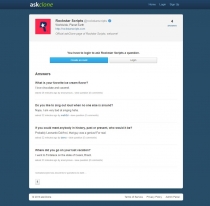 AskClone - Anonymous Q&A Social Network Screenshot 15