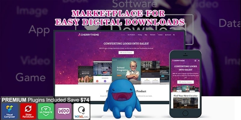 CherryTheme - Marketplace Easy Digital Download