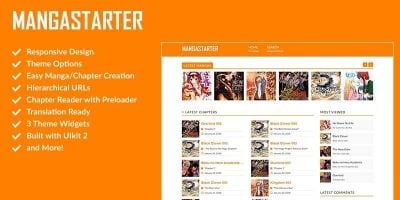 MangaStarter - Build a Manga Reader with WordPress