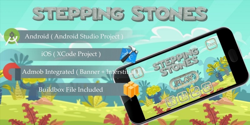 Stepping Stones - Buildbox Template