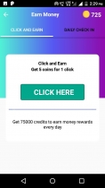 Tap And Earn Rewards App - Android Source Code Screenshot 1