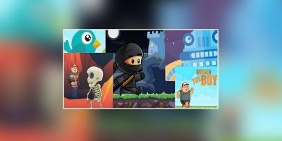5 iOS Games Bundle - iOS Game Templates