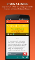 Learning Course - Android App Source Code Screenshot 2