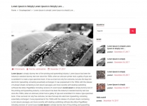 Biddo - One Page Portfolio WordPress Theme Screenshot 2