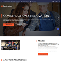 Construction - Construction Web Template