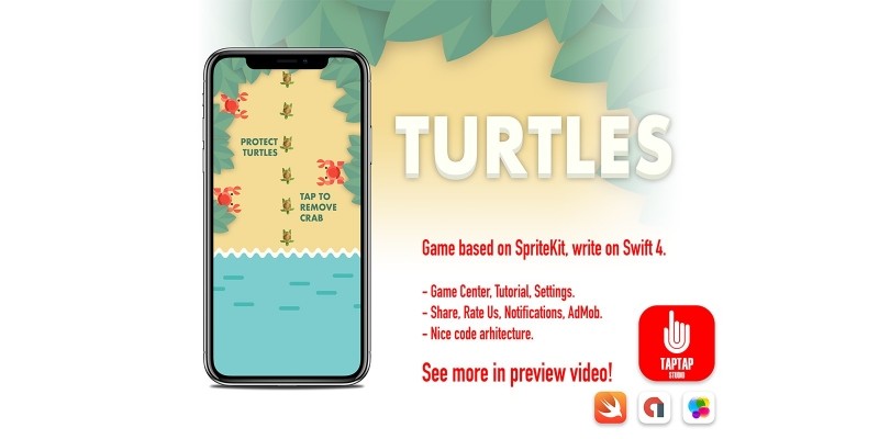 Turtles - iOS Game Source Code