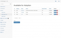 Pet Manager Adoption Script PHP Screenshot 4