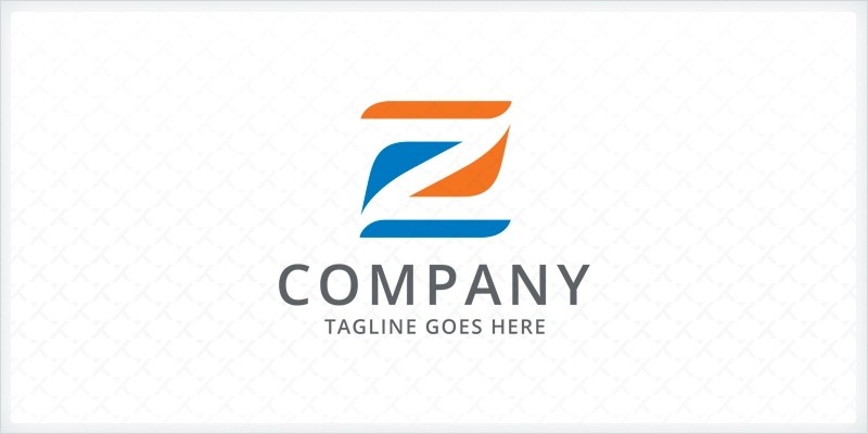 Stylized Letter Z - Logo Template