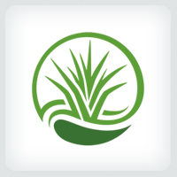 Turf Grass - Landscaping Logo Template