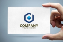 Letter D Cube - Logo Template Screenshot 1