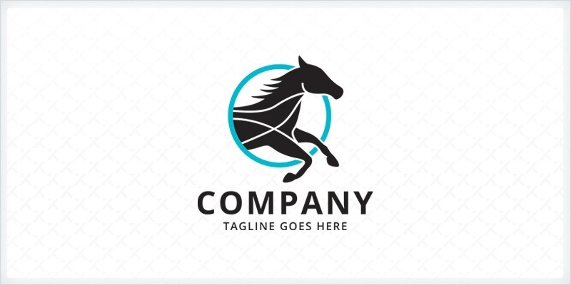 Black Horse - Logo Template