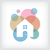 Bubble House - Logo Template