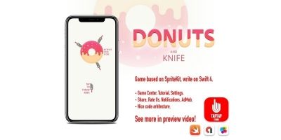 Donuts and Knife - iOS Source Code