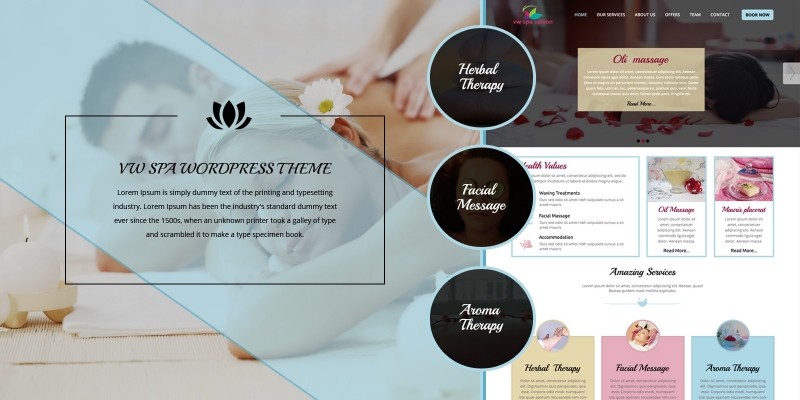 VW Spa Pro - WordPress Theme