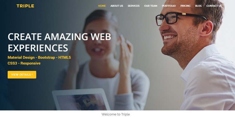 Triple - Multipurpose HTML5 Template