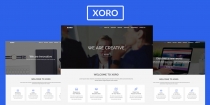 Xoro - Multipurpose HTML5 Template Screenshot 1