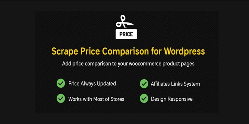Scrape Price Affiliates Comparison for Wordpress