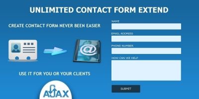 Unlimited  Contact Form Extend PHP