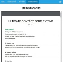 Unlimited  Contact Form Extend PHP Screenshot 6