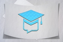 Education Chat Logo Template Screenshot 2