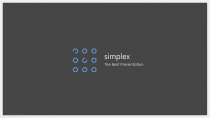 Simplex Powerpoint Template Screenshot 1