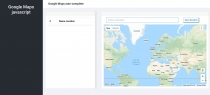 Google Maps Auto-Complete Script PHP Screenshot 3