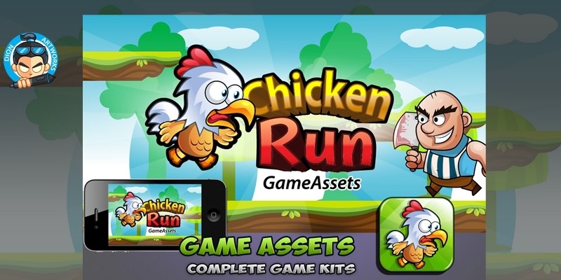 Chicken Run Game Assets