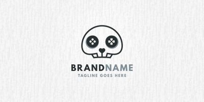 Skull Game - Logo Template