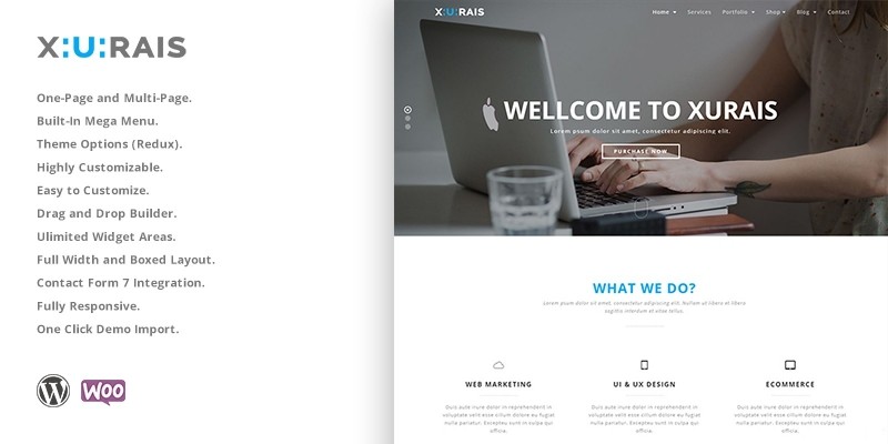 Xurais - Creative Business WordPress Theme