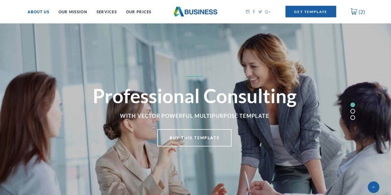 Business - Multipurpose  Website Template