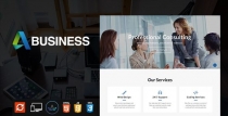 Business - Multipurpose  Website Template Screenshot 1