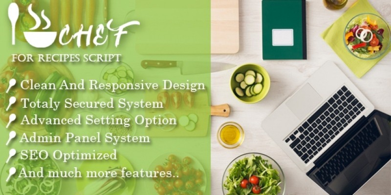 I-Chef - Recipes PHP Script