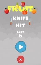 Fruit Knife Hit Unity3D Source Code Screenshot 1